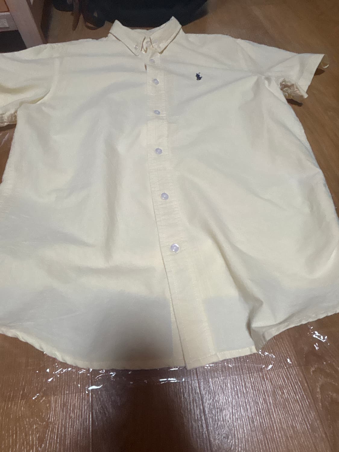 폴로랄프로렌 옐로우 셔츠 상품이미지2