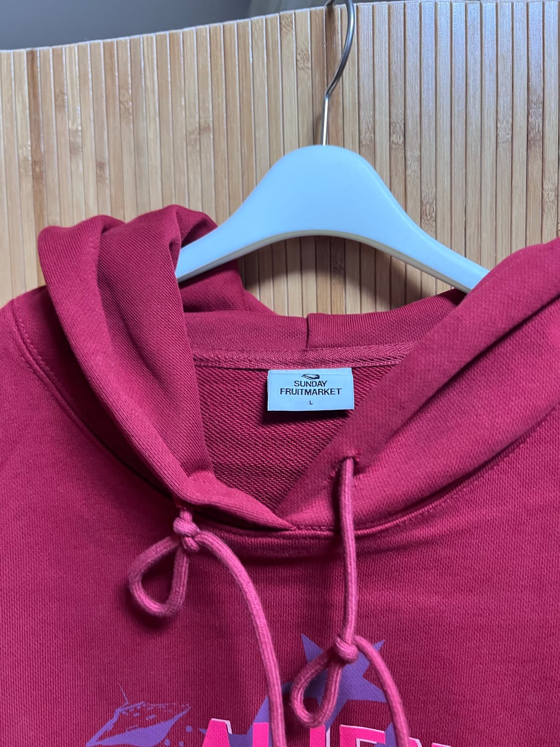 선데이 후르츠 마켓 후드 L 상품이미지2