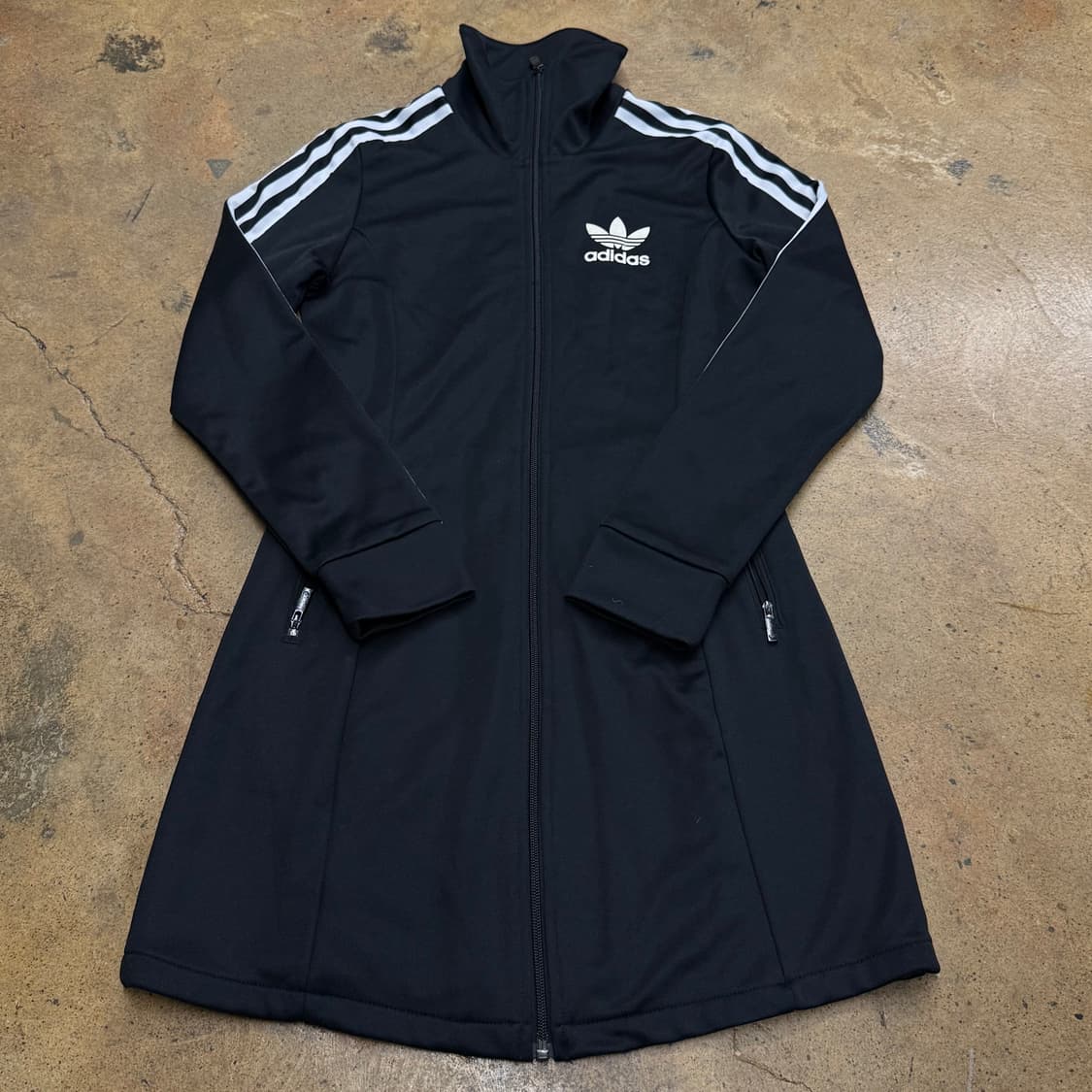 [정품/95] 아디다스 삼선 트랙탑 블랙 스커트 b15 상품이미지2