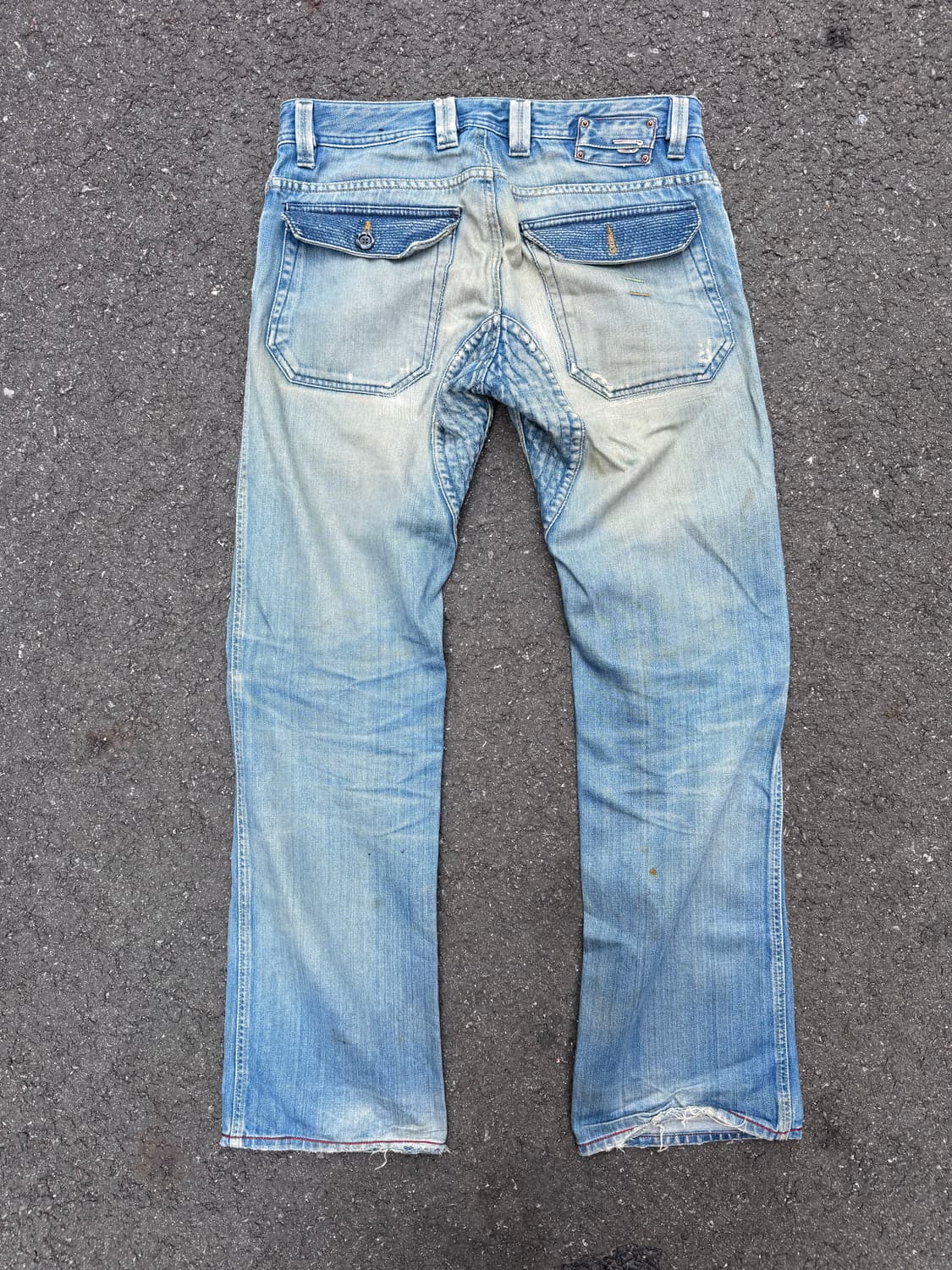 디젤 페이딩 헤비 워싱 데님팬츠  상품이미지3