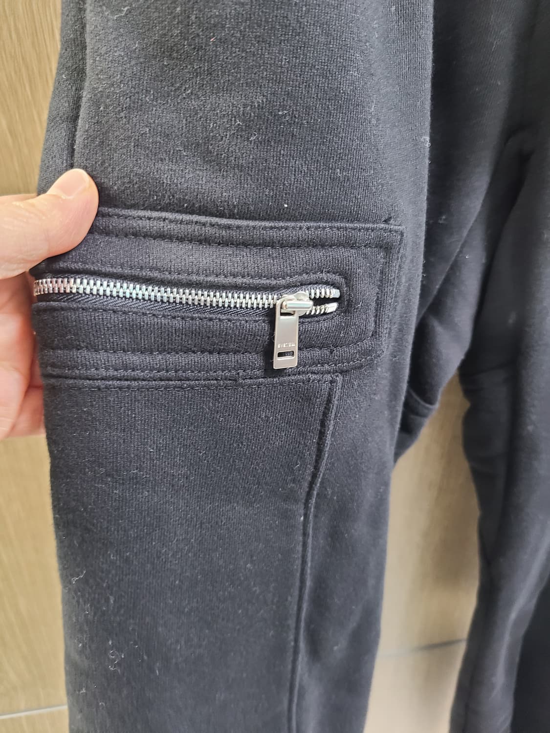 시스템옴므 블랙 조거팬츠 78 상품이미지3