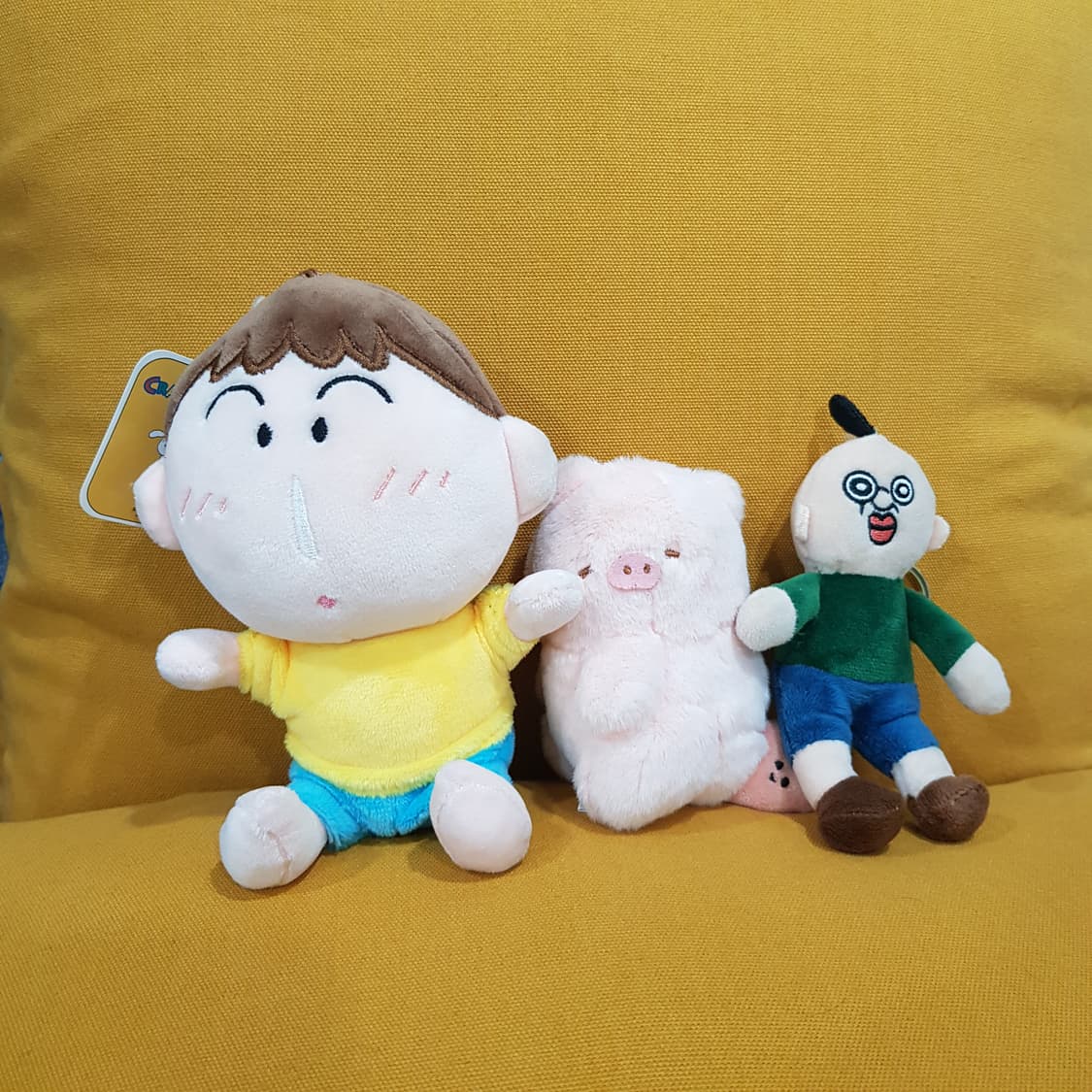 인형키링 일괄판매(맹구, 빵빵이 등) 상품이미지1