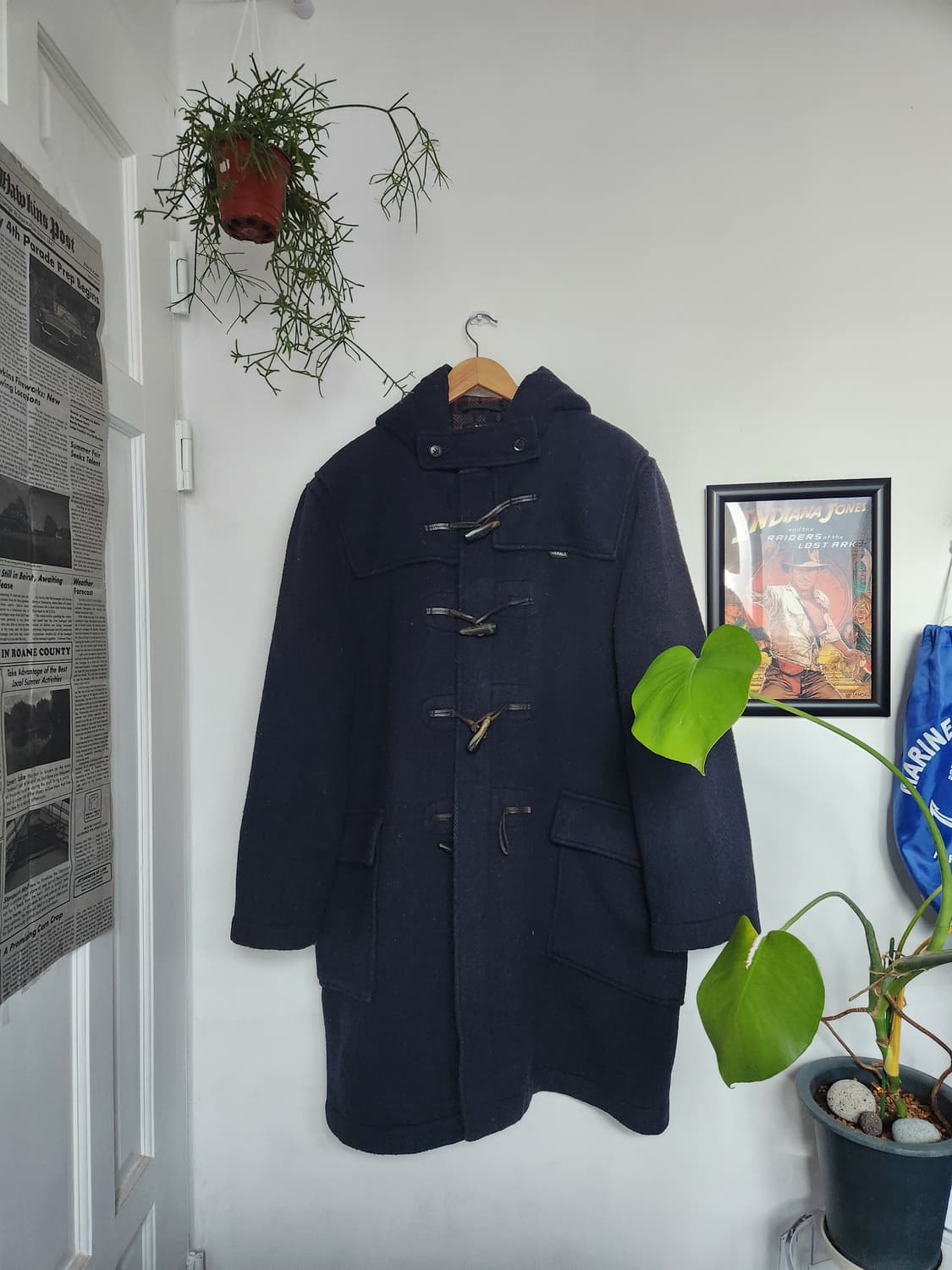 70s 글로버올 헤비 울 더플코트 상품이미지1