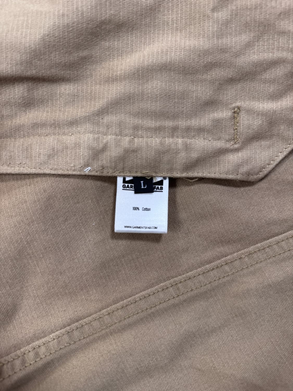 [새제품/L] 가먼츠팹 VTG 워크자켓 - 베이지 상품이미지4