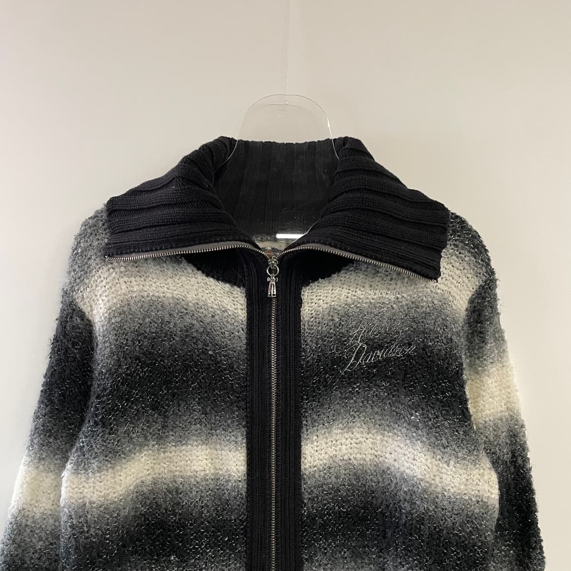 할리데이비슨 Y2k 풀업 니트자켓 상품이미지2