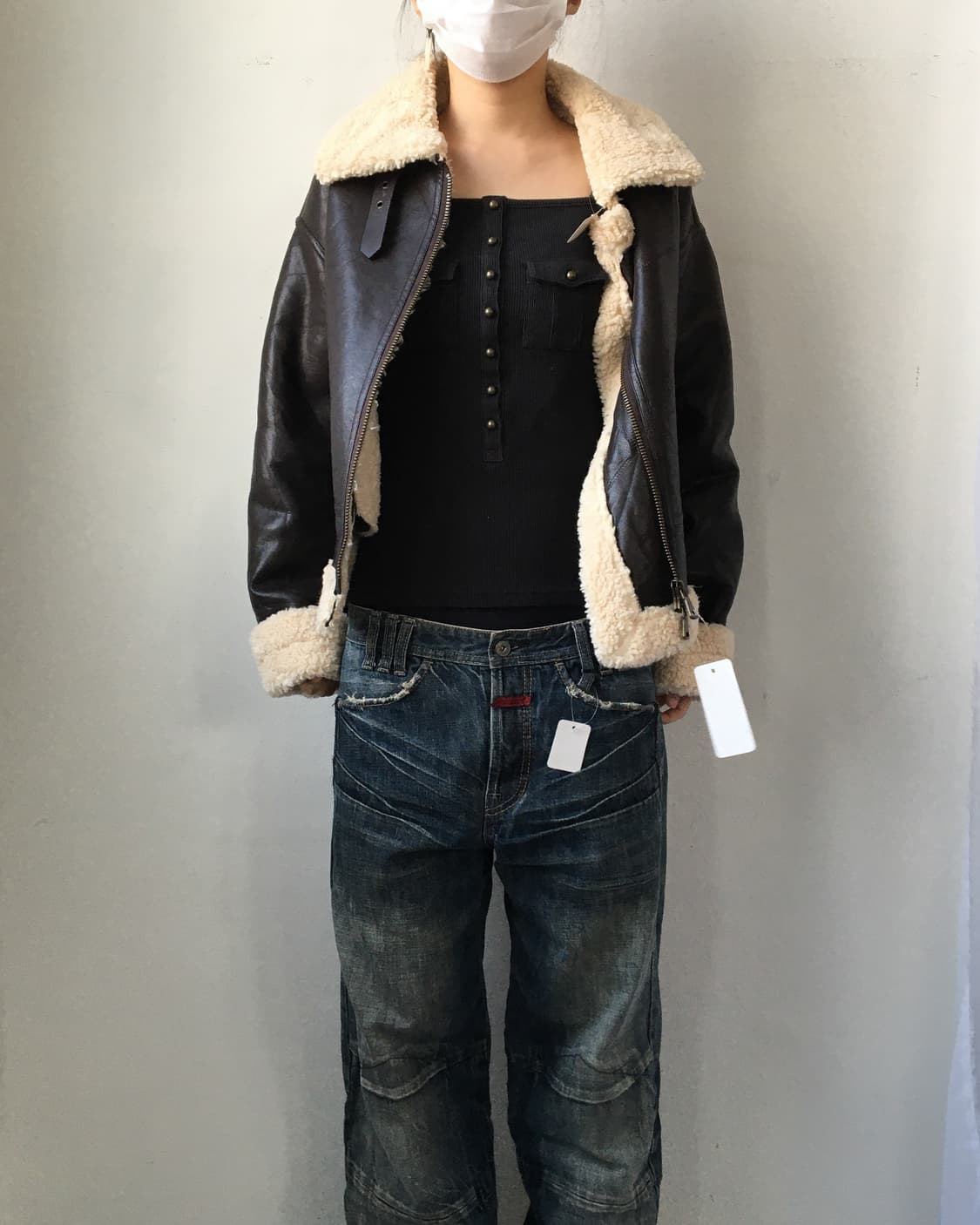 Back printing belted mustang 상품이미지7