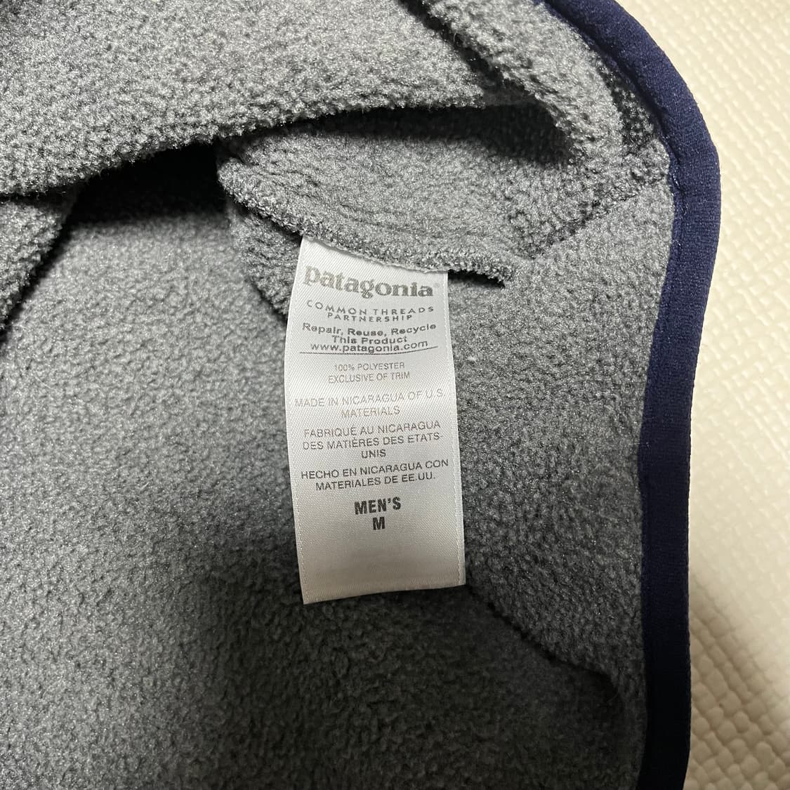 파타고니아 신칠라 니켈 네이비 상품이미지4