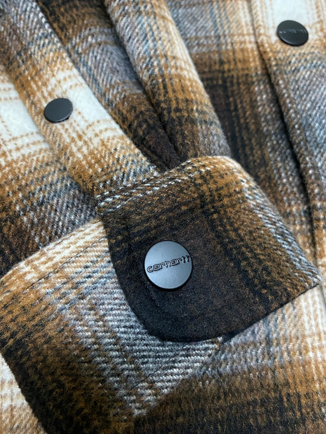 23fw 칼하트wip 울 블렌드 셔츠 자켓 상품이미지3