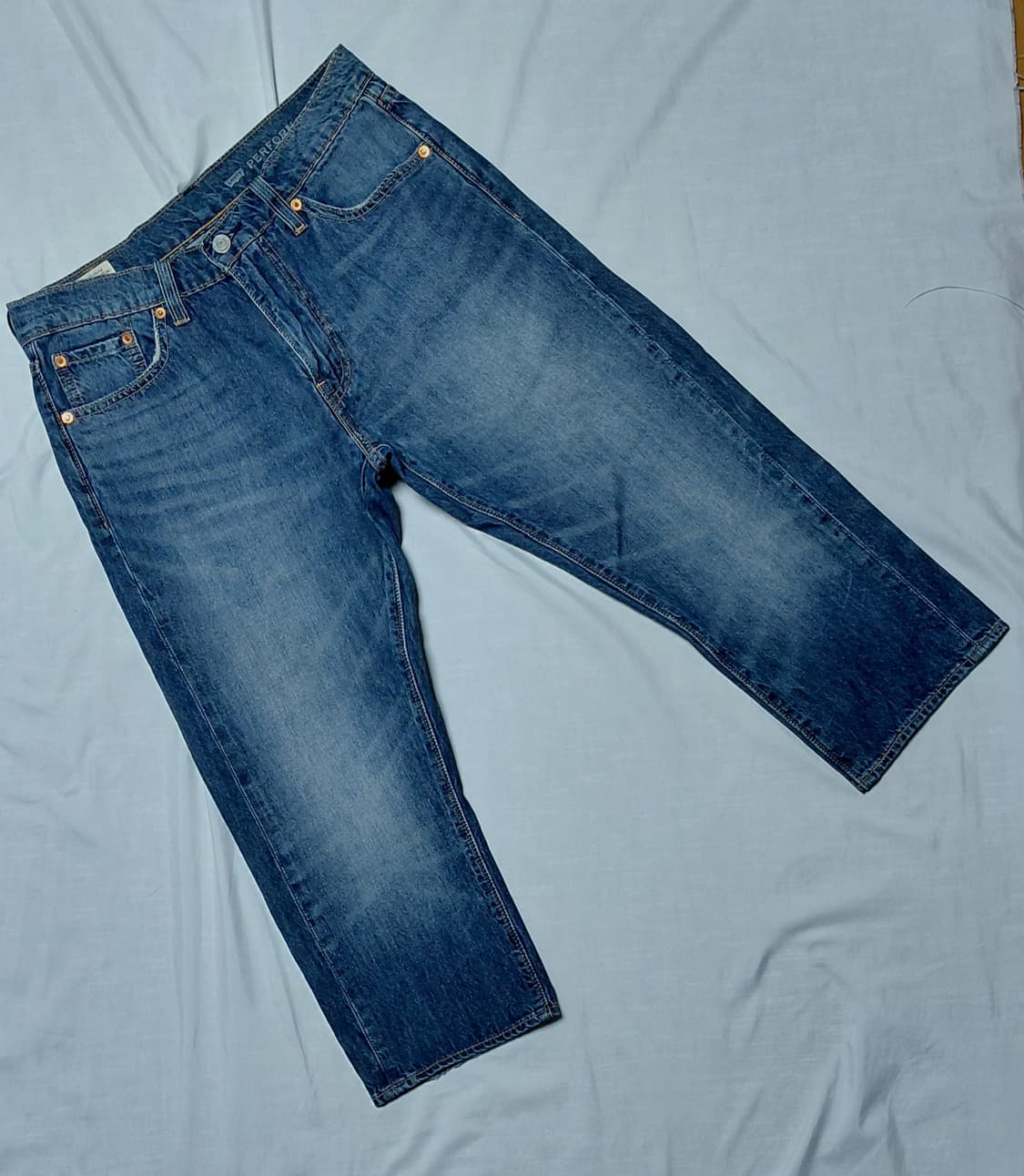 [Levi's Premium] 리바이스 505 프리미엄 7부 크롭 데님 상품이미지1