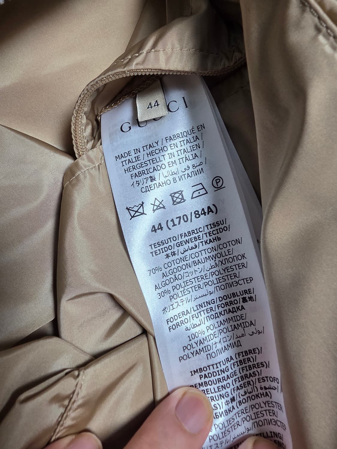 구찌 GG 패턴 패딩 점퍼 국내 백화점 상품이미지5