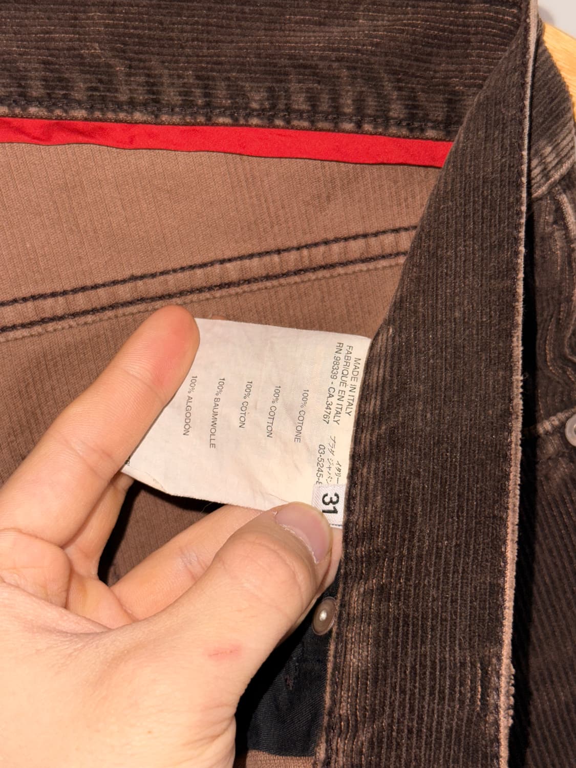 Corduroy Regular Pants 상품이미지8