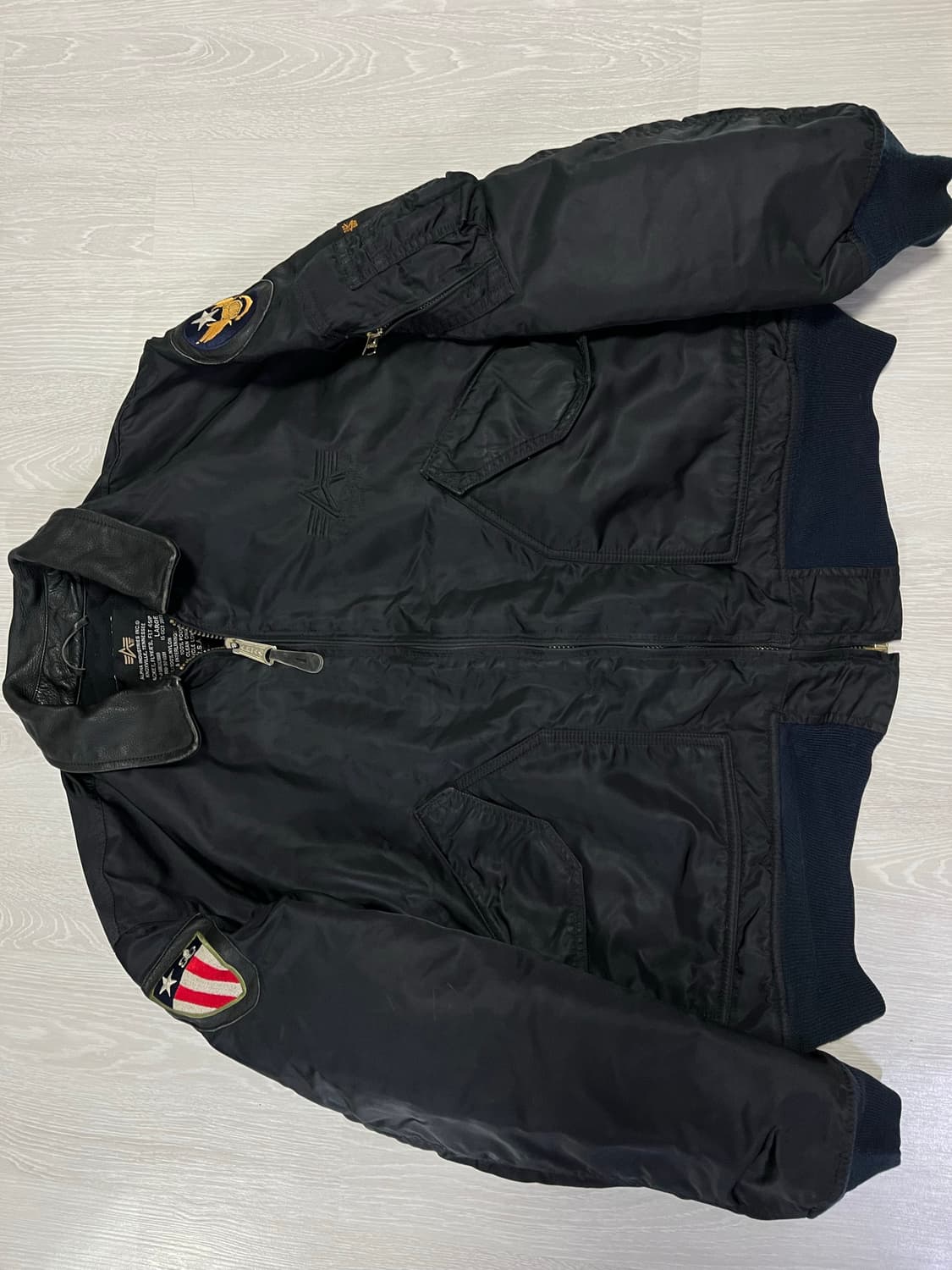 알파인더스트리 CWU 항공점퍼 XL 상품이미지2