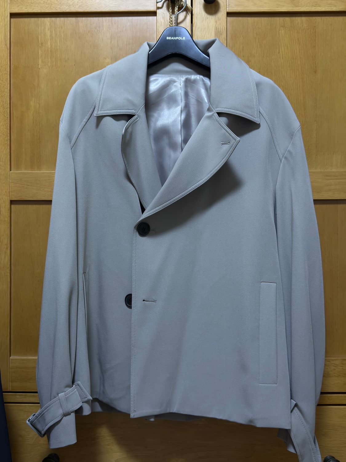 마인드브릿지 숏 트렌치 코트 상품이미지2