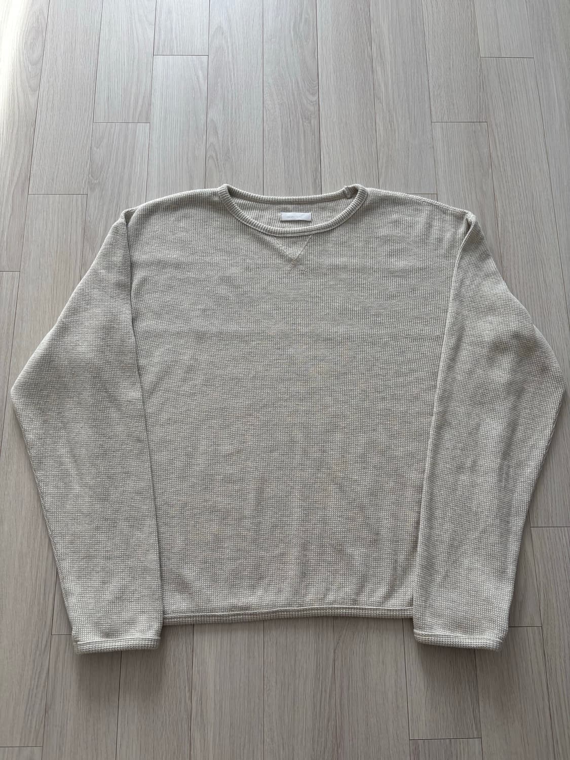 (3) seasalt 씨솔트 와플 립 롱슬리브 오트 상품이미지1