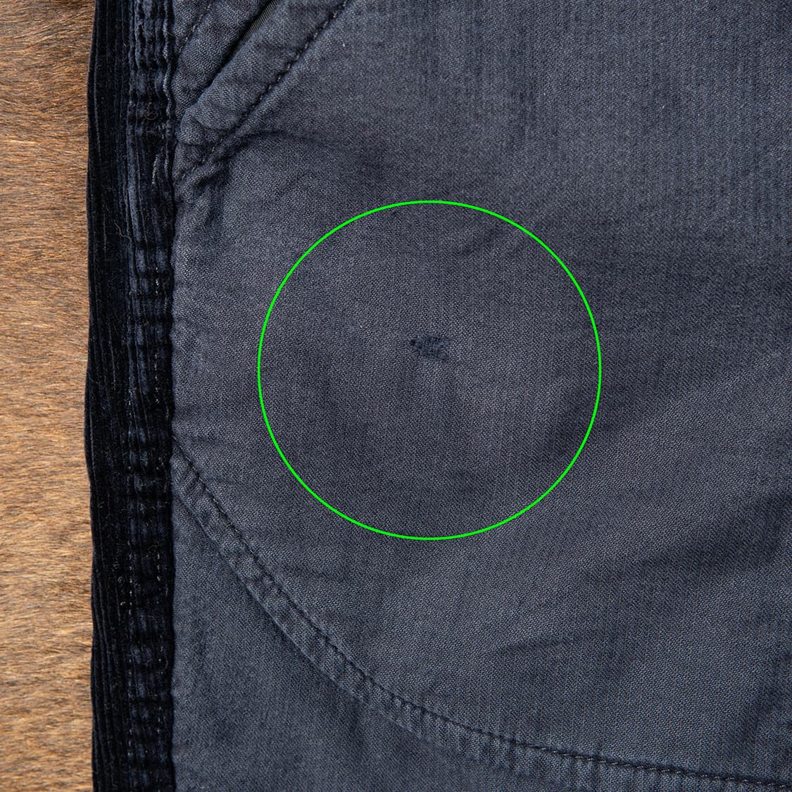 [34] 00s~ 꼼데가르송 인사이드 아웃 9부 코듀로이 팬츠  상품이미지4