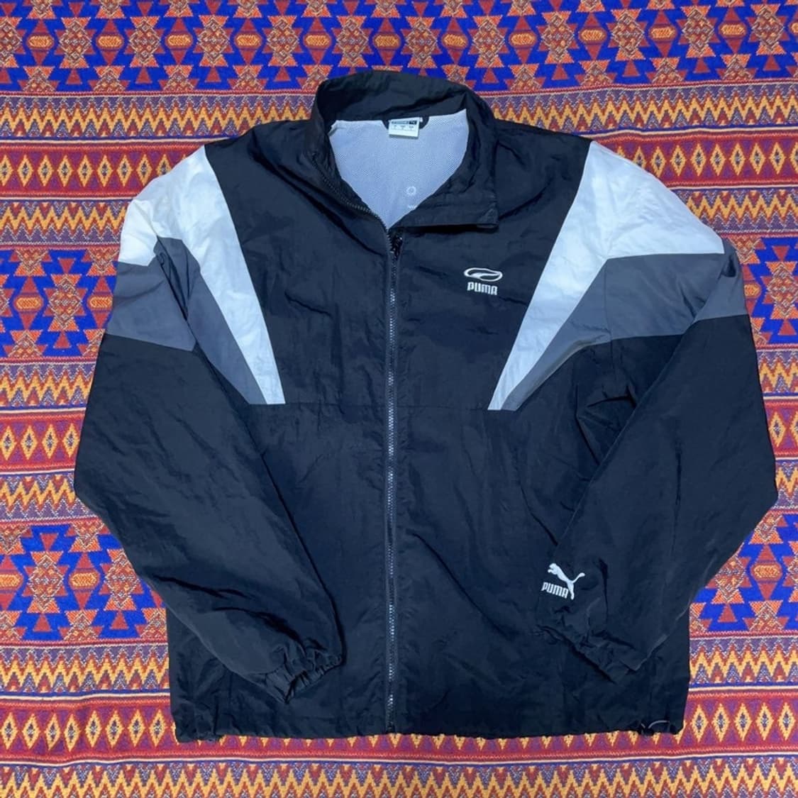 [100] 퓨마 나일론 우븐 바람막이 상품이미지1