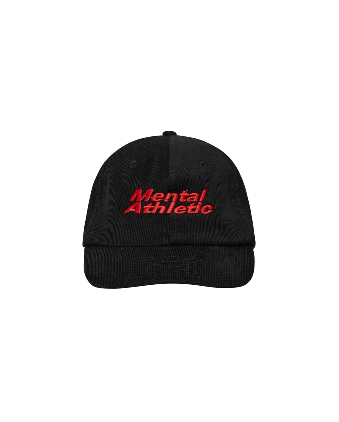 mental athletic 코듀로이캡 검/빨 상품이미지2