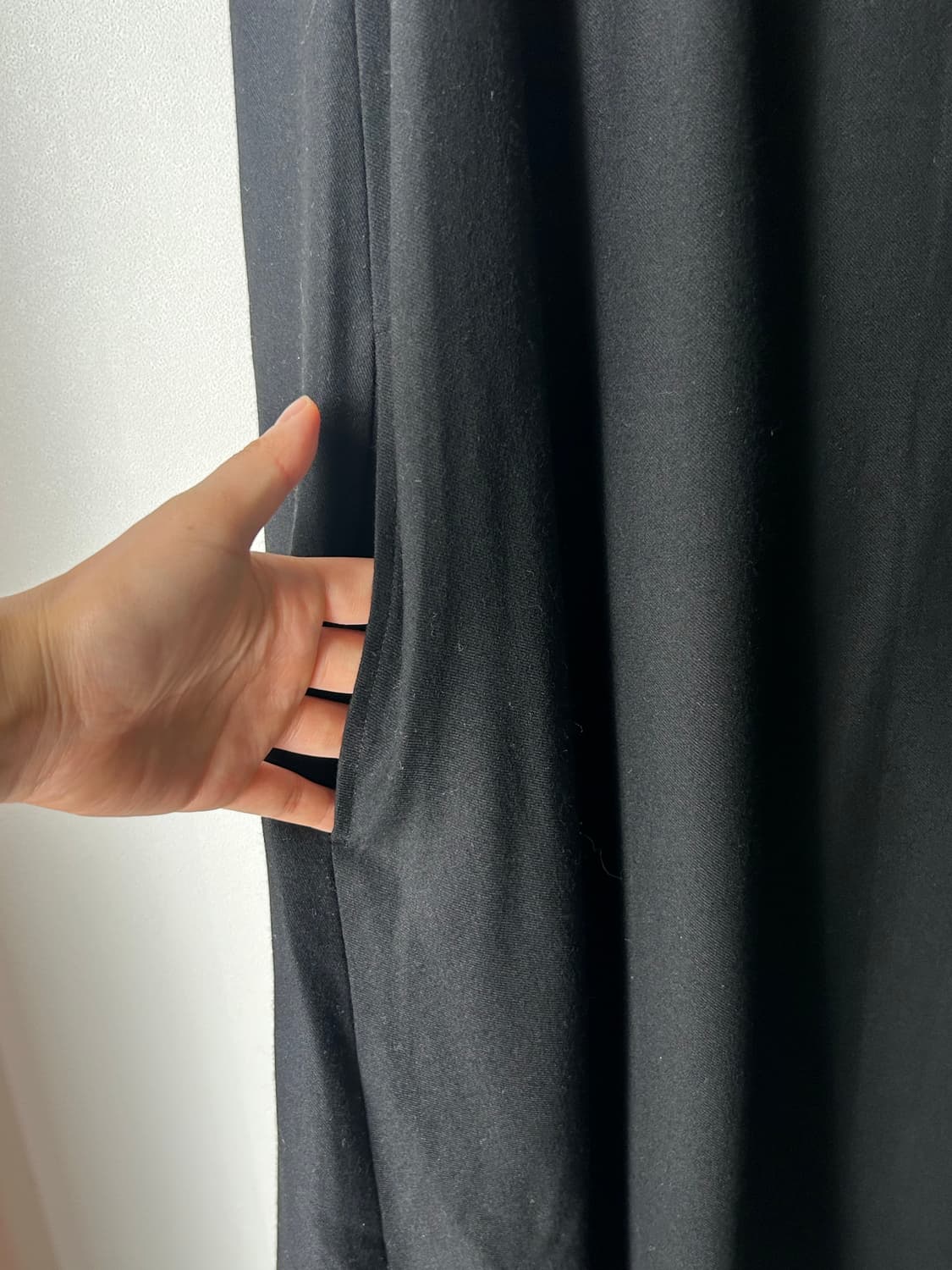 Vintage 울 스퀘어넥 원피스 상품이미지4