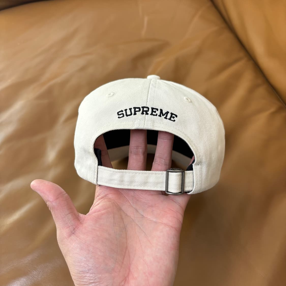 Supreme 슈프림 Est.1994 워시드 스톤 6패널 볼캡 모자 상품이미지7