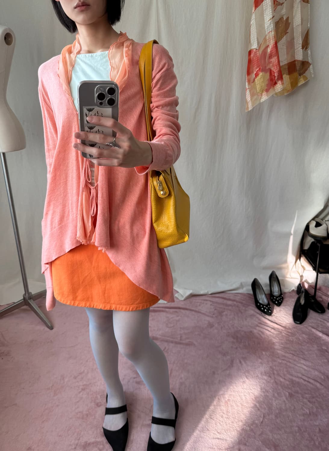 Tsumori Chisato 츠모리치사토 레이스업 가디건 상품이미지1