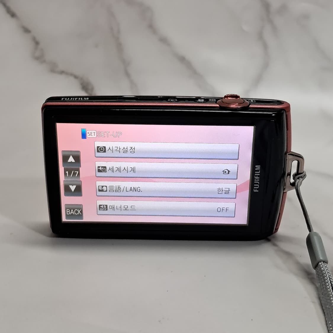 필름감성! 후지 파인픽스 Z1100 EXR 핑크 /빈티지 카메라 상품이미지8