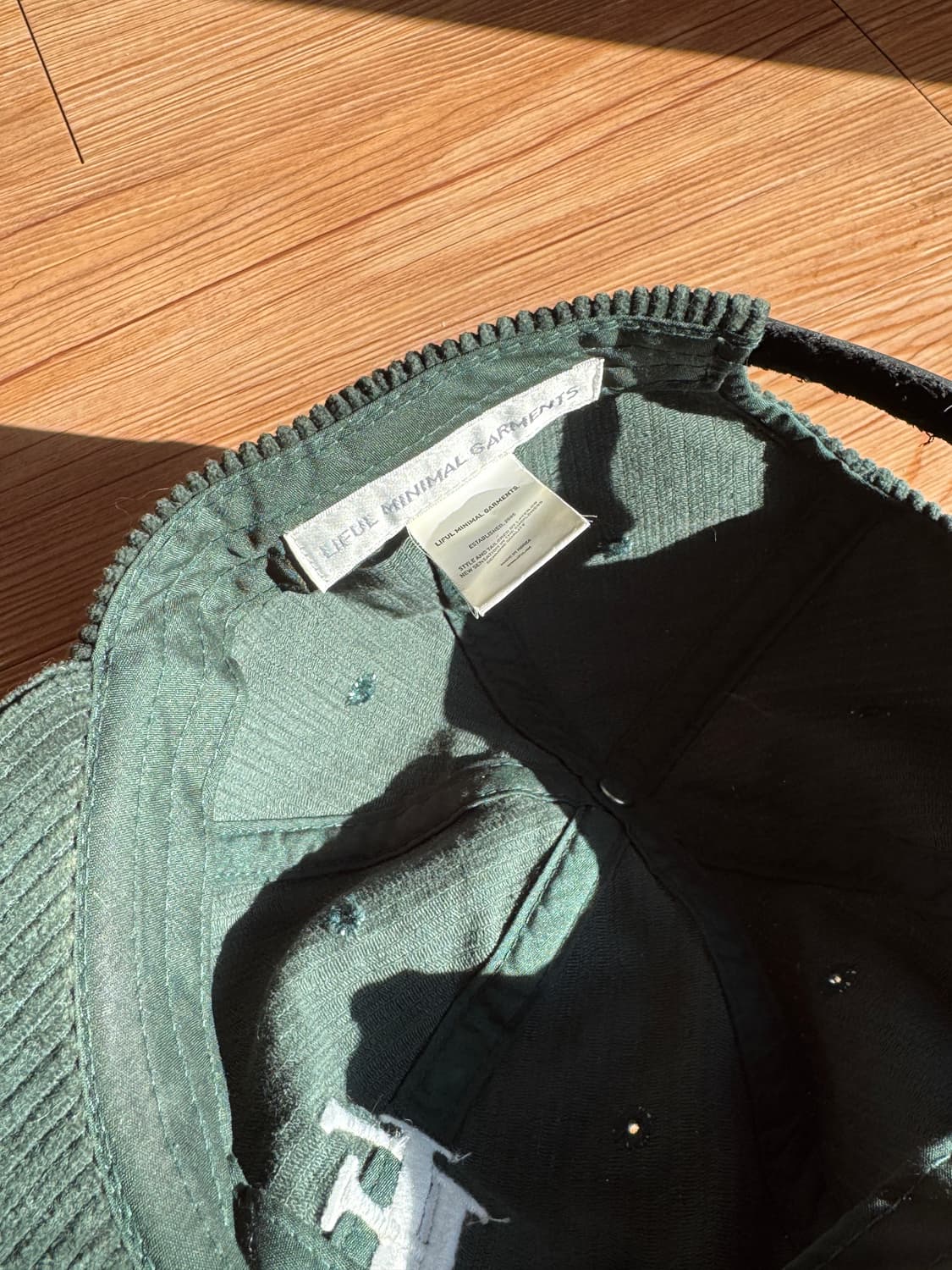 라이풀 코듀로이 모자 상품이미지3