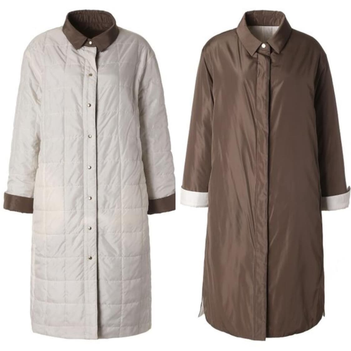 [조순희] 펠리체 조수니 양면 퀼팅 패딩 점퍼 (사이즈 66-77) 상품이미지1