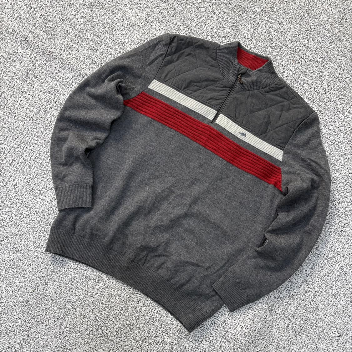 95 PAT 골프 울 반집업 방풍 니트 0319J 상품이미지1