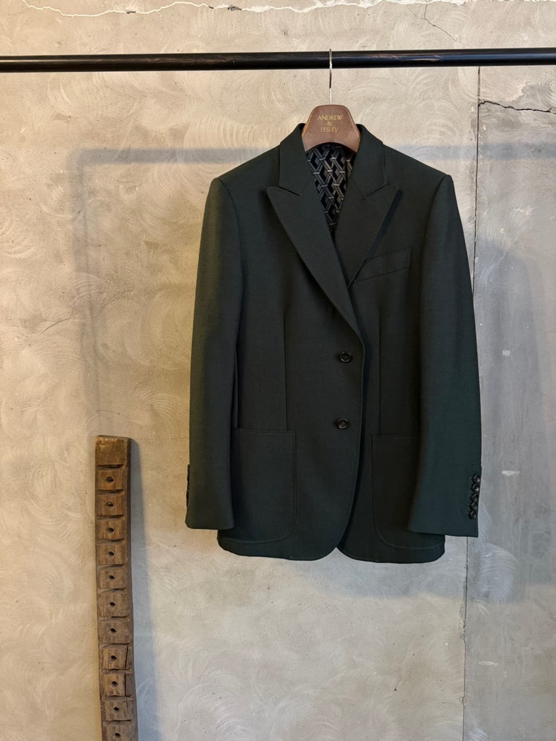 GUCCI 구찌 100주년 컬렉션 모헤어 테일러드 자켓 슬림100 상품이미지3