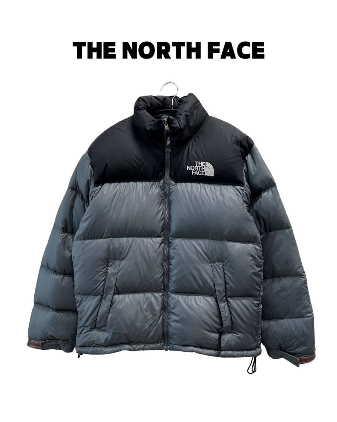 노스페이스 700필 1996 eco 눕시 구스 다운 자켓 그레이 상품이미지1