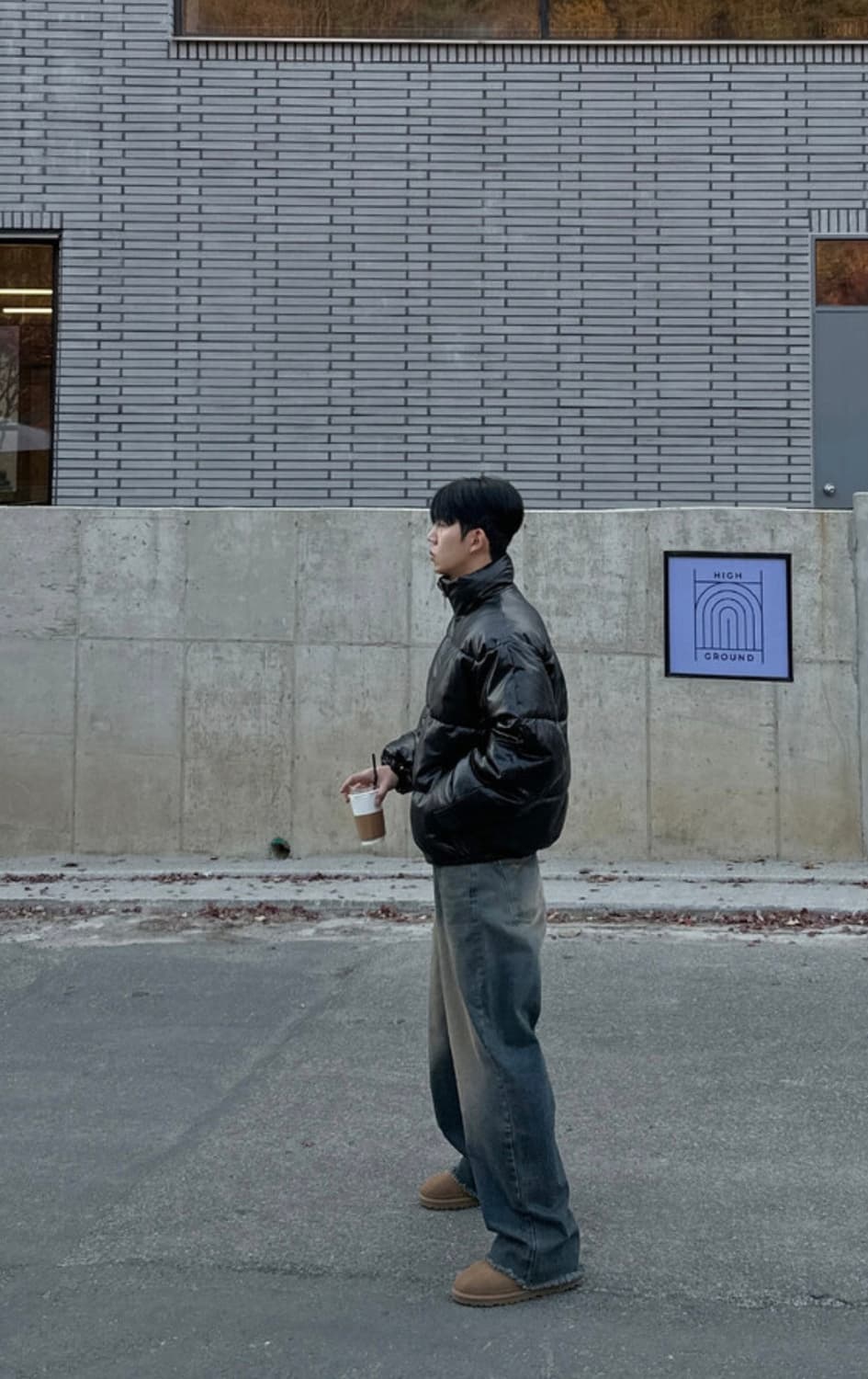 나름 웨스턴 커팅 와이드 데님 팬츠 상품이미지4