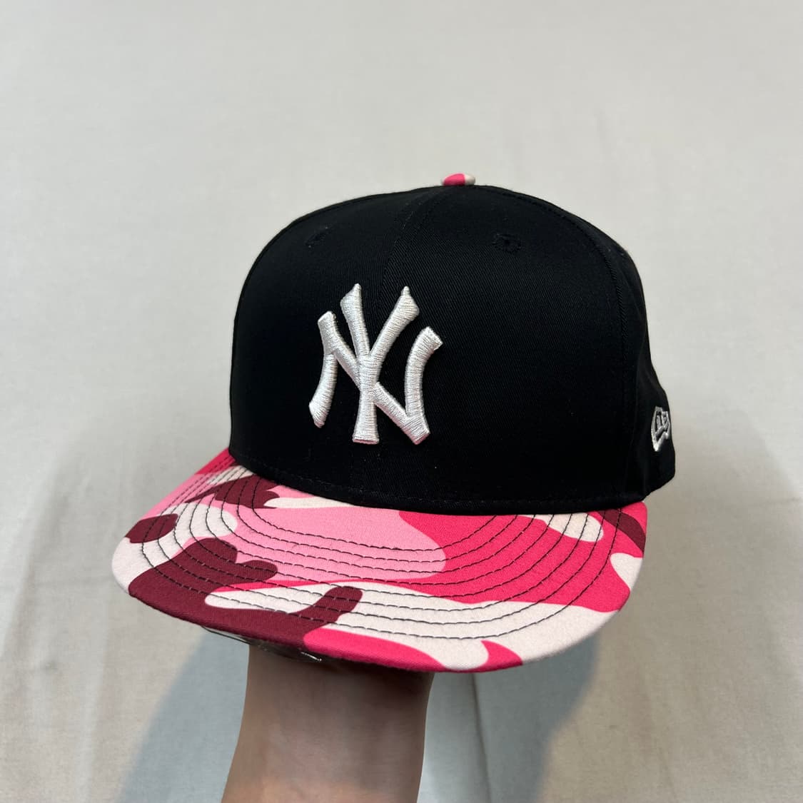 뉴에라 NY 뉴욕양키스 핑크 카모 볼캡 베이프맛 상품이미지1