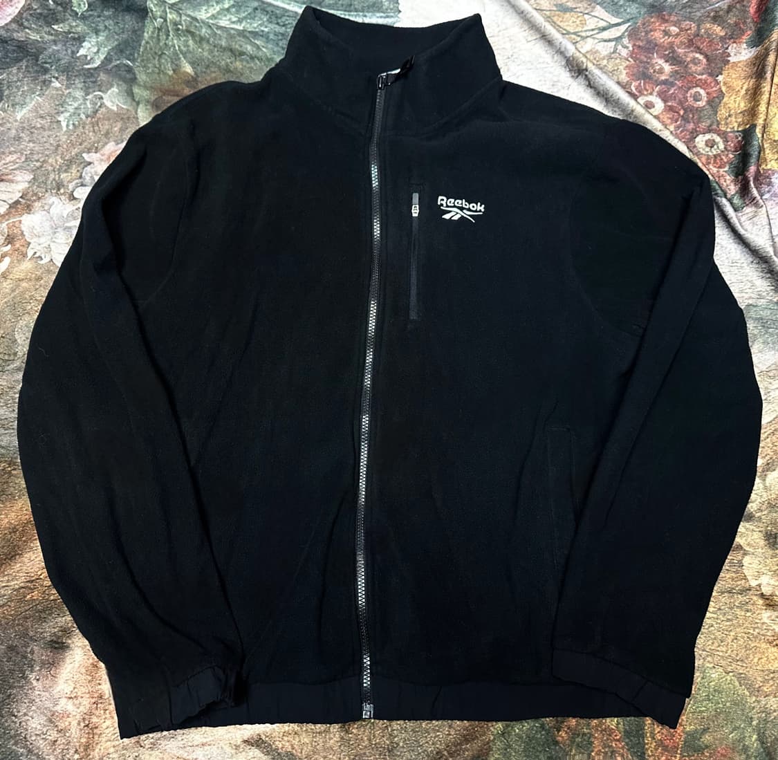 리복 빈티지 블랙플리스자켓 XXL 상품이미지1