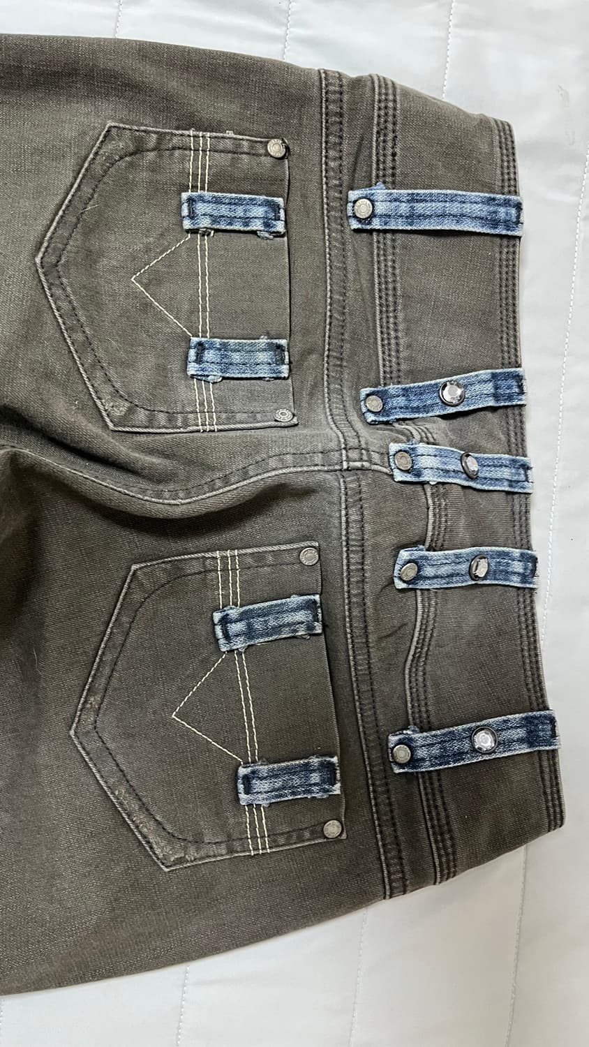 빈티지 디젤 로우라이즈 카프리팬츠 25 상품이미지4