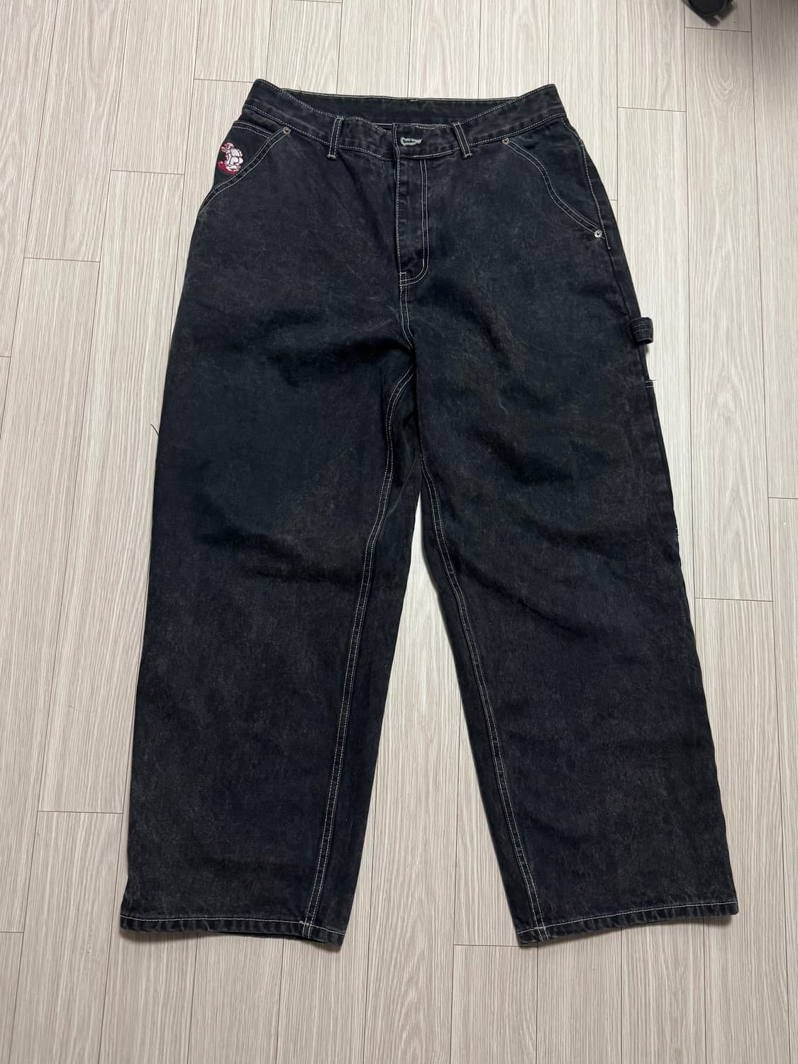 위켄더스 DRAGGY WORK PANTS (D.BLACK) 상품이미지4