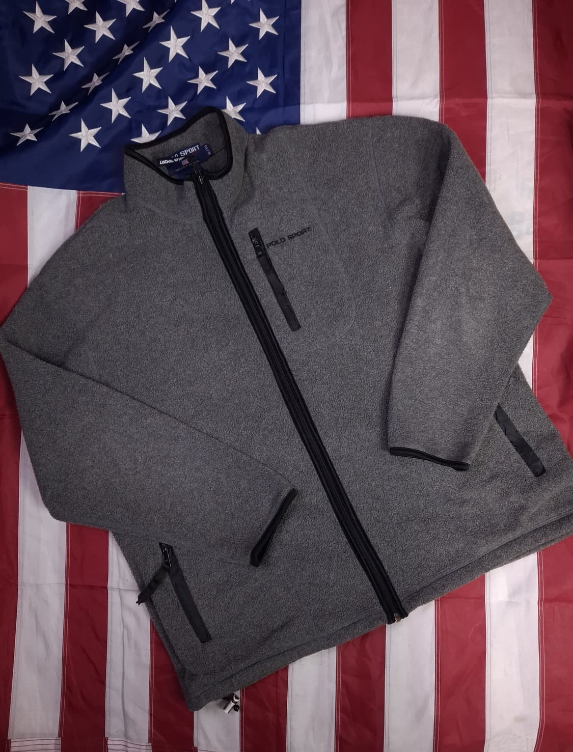 오리지날 90's 랄프로렌폴로 스포츠 후리스자켓 상품이미지1