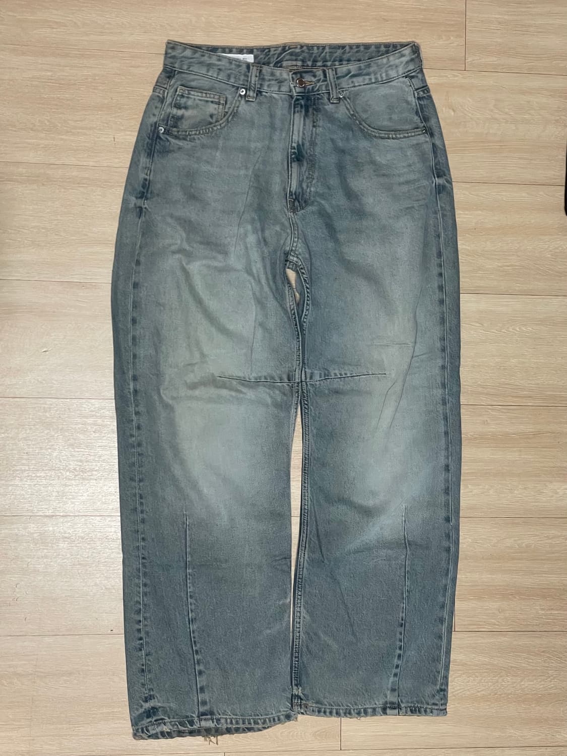 자라 배기 워싱진 상품이미지1