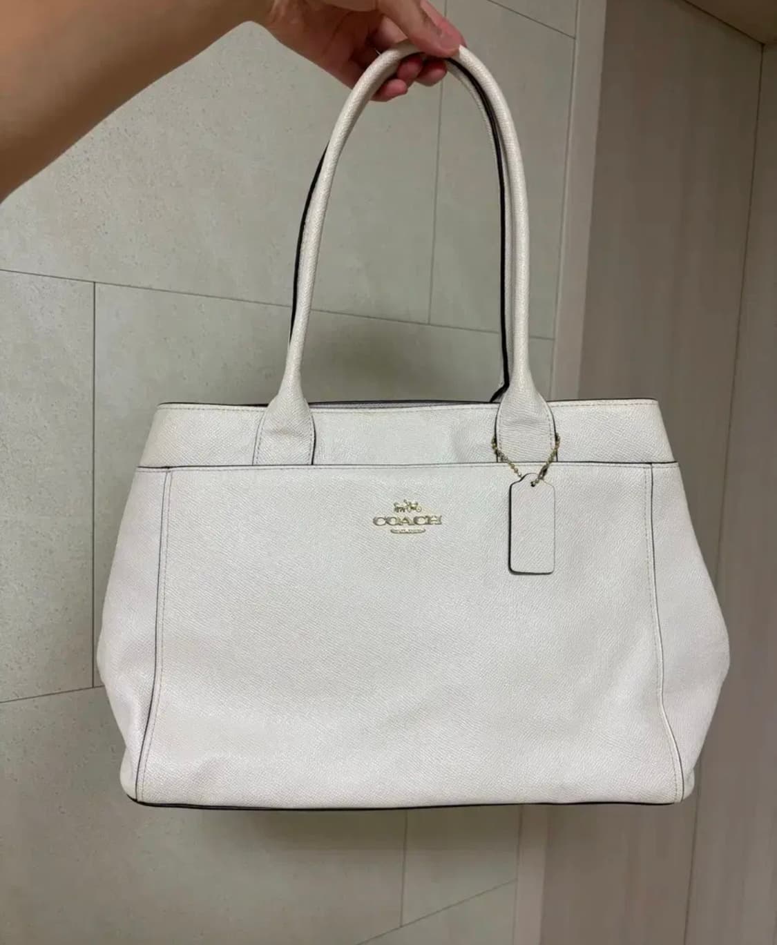 Coach 코치 토트백 아이보리 상품이미지1