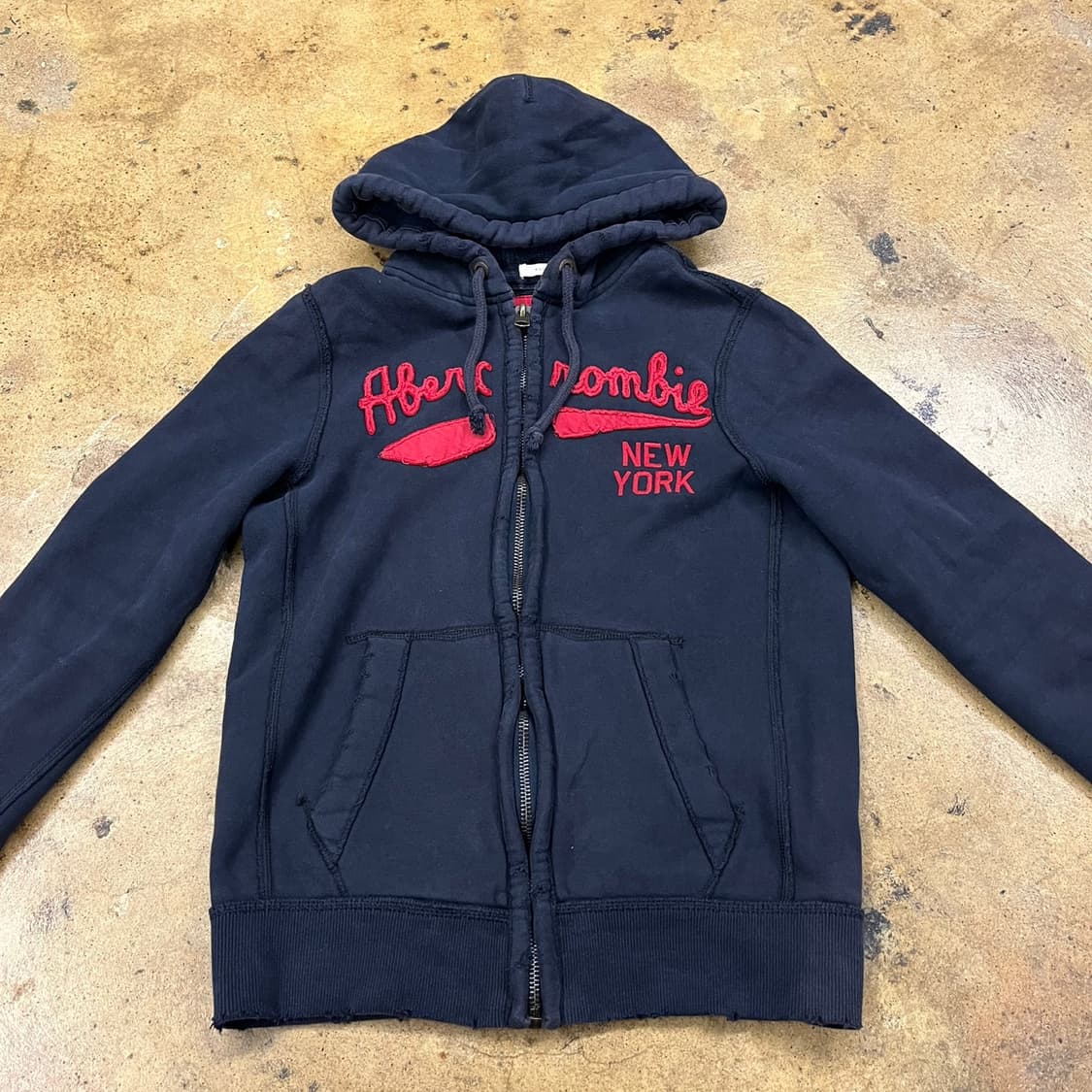 아베크롬비 검빨 후드집업 상품이미지3