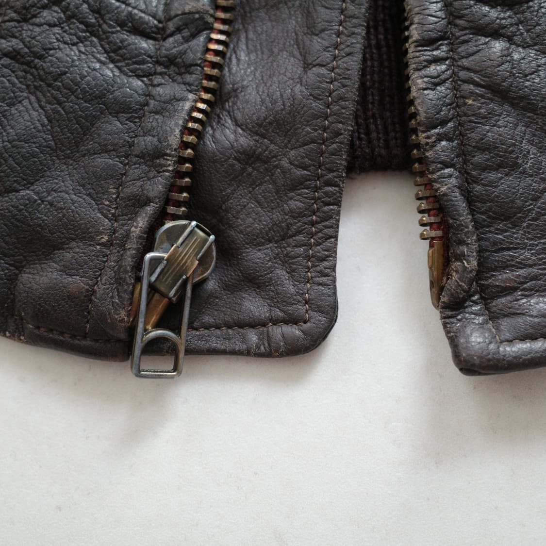 70s 오리지널 미군 USN G-1 플라이트 레더 가죽 자켓  42 상품이미지9