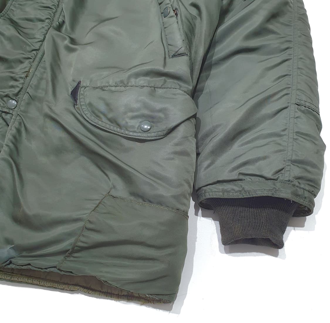 n3b 60s 오리지널 서던 울파일 m (105) 콜드웨더 파카 상품이미지6