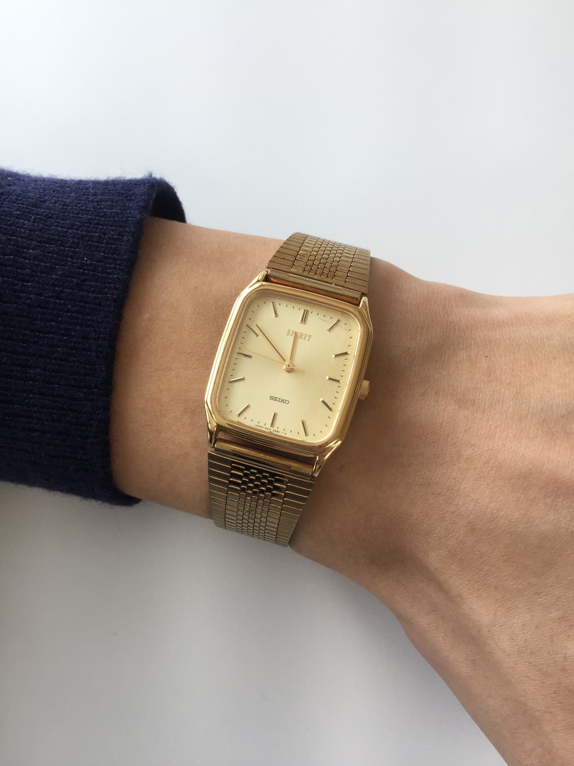 90s seiko spirit square gold 상품이미지4