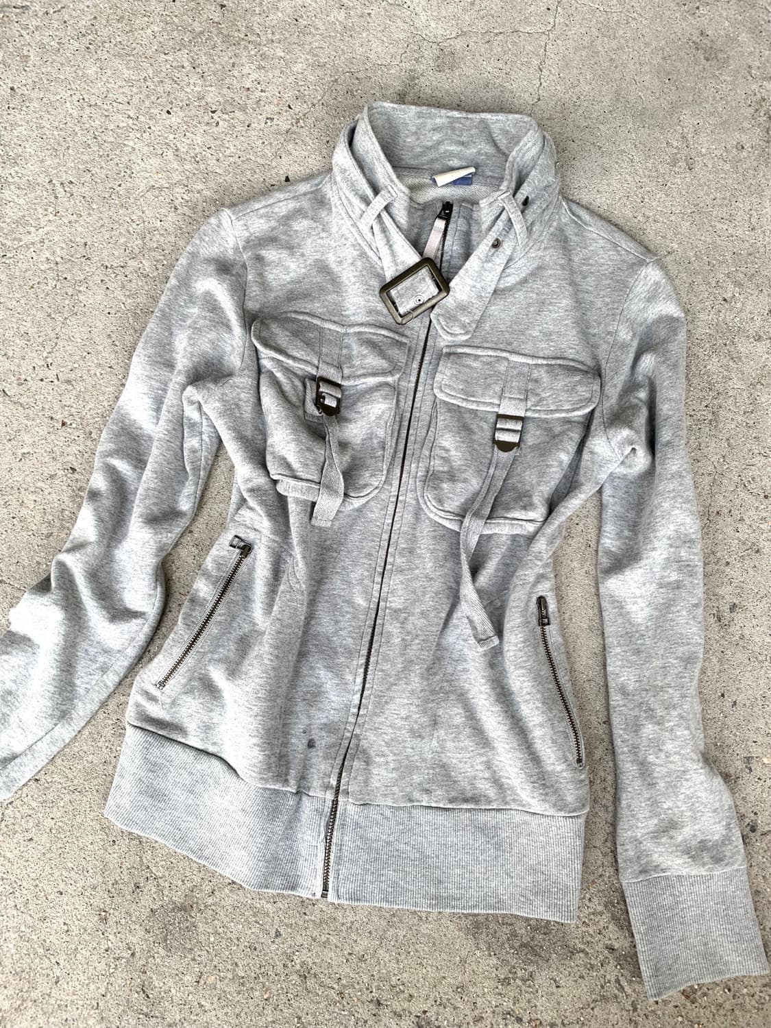 Gray bondage pocket jacket  상품이미지2