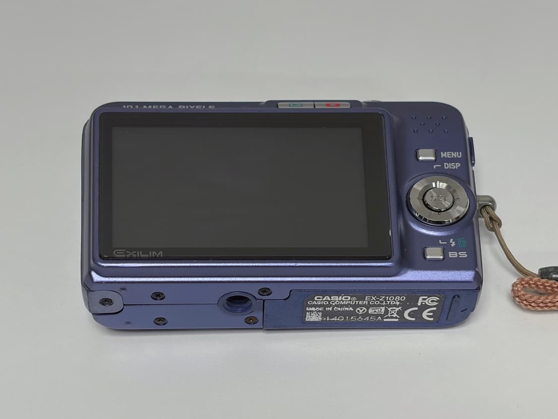 카시오 엑슬림 Z1080 블루 상품이미지2