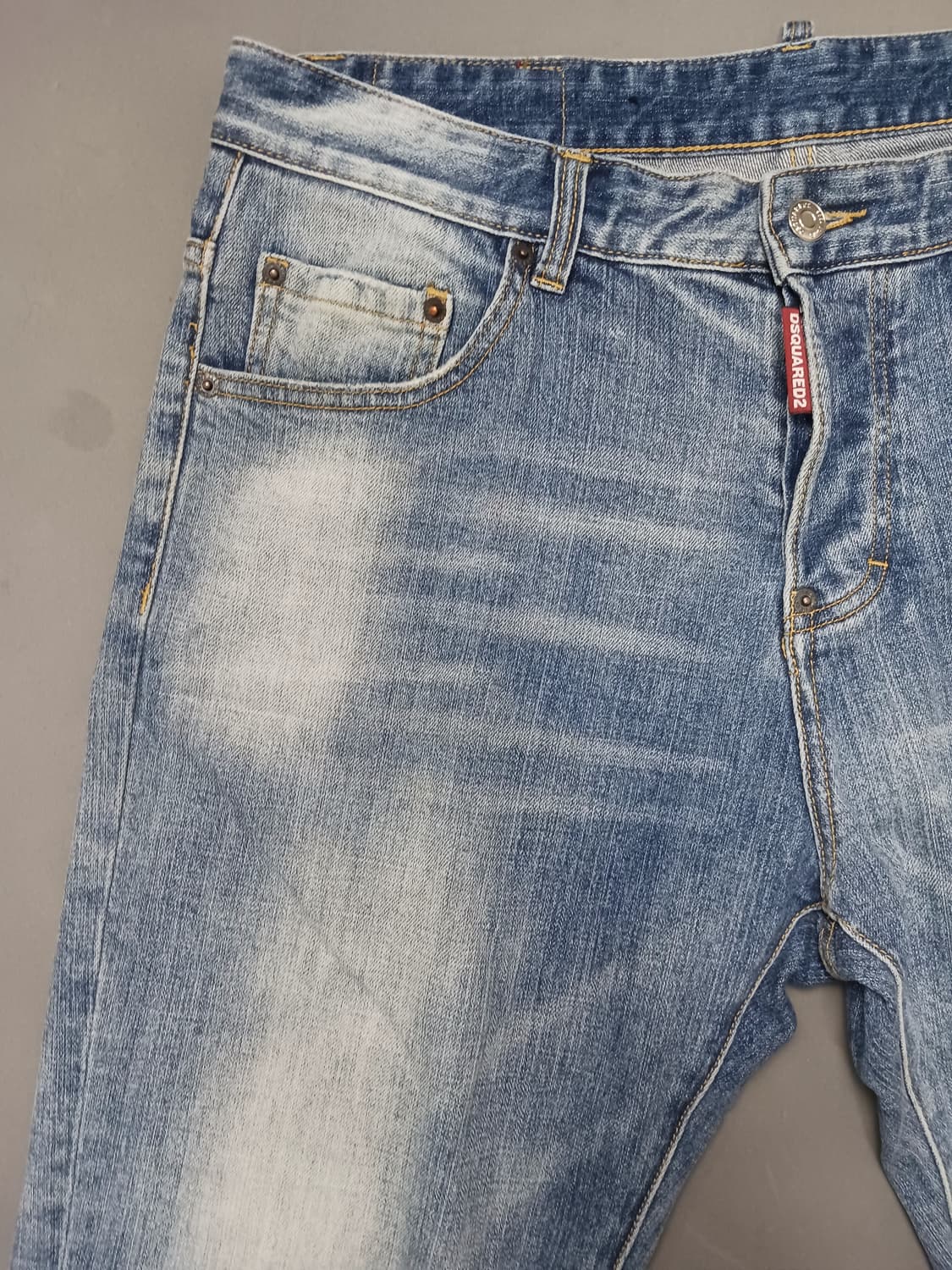 [36] 디스퀘어드2 빈티지워싱 슬림진 청바지 상품이미지2