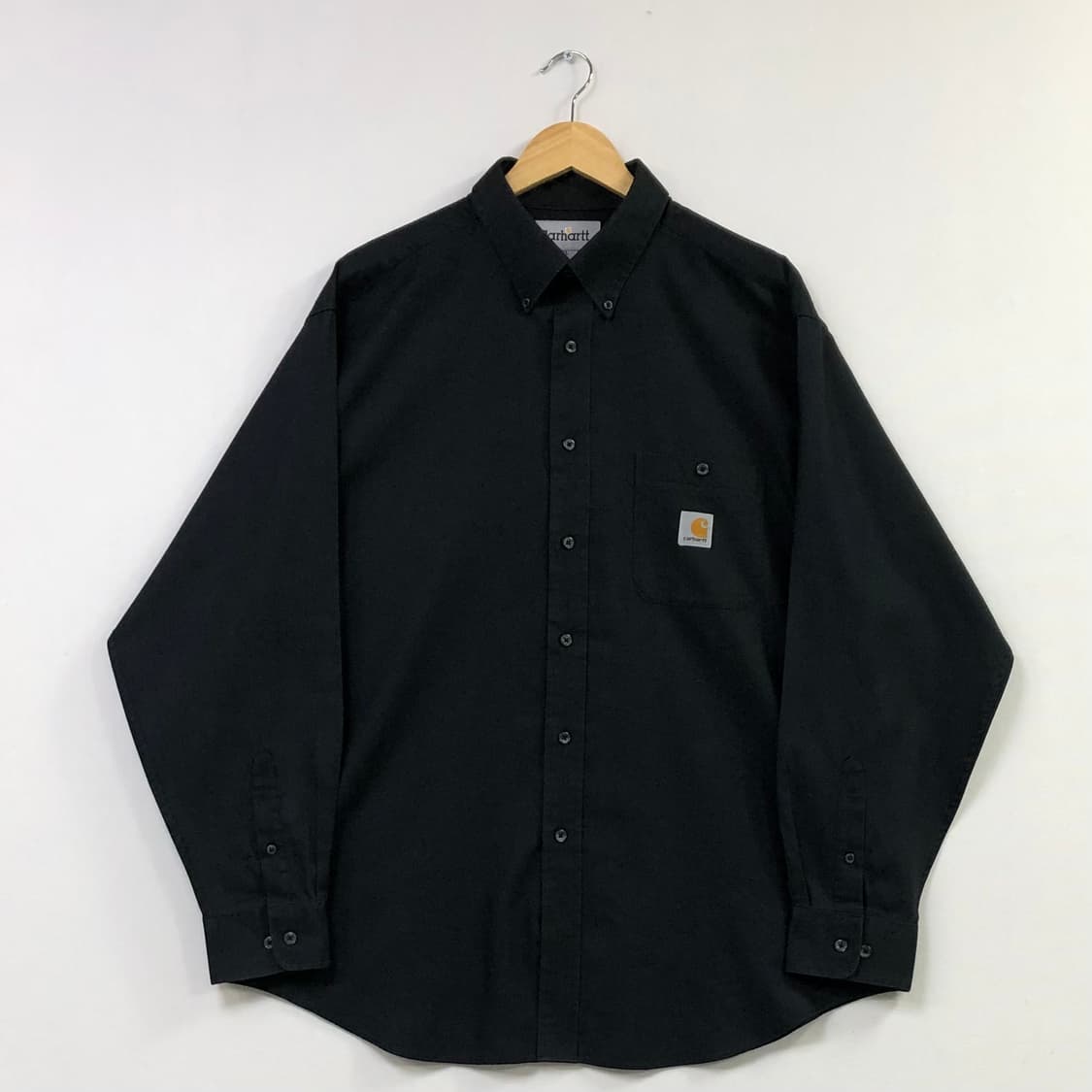 Xxl 칼하트 블랙 워크 셔츠 상품이미지2