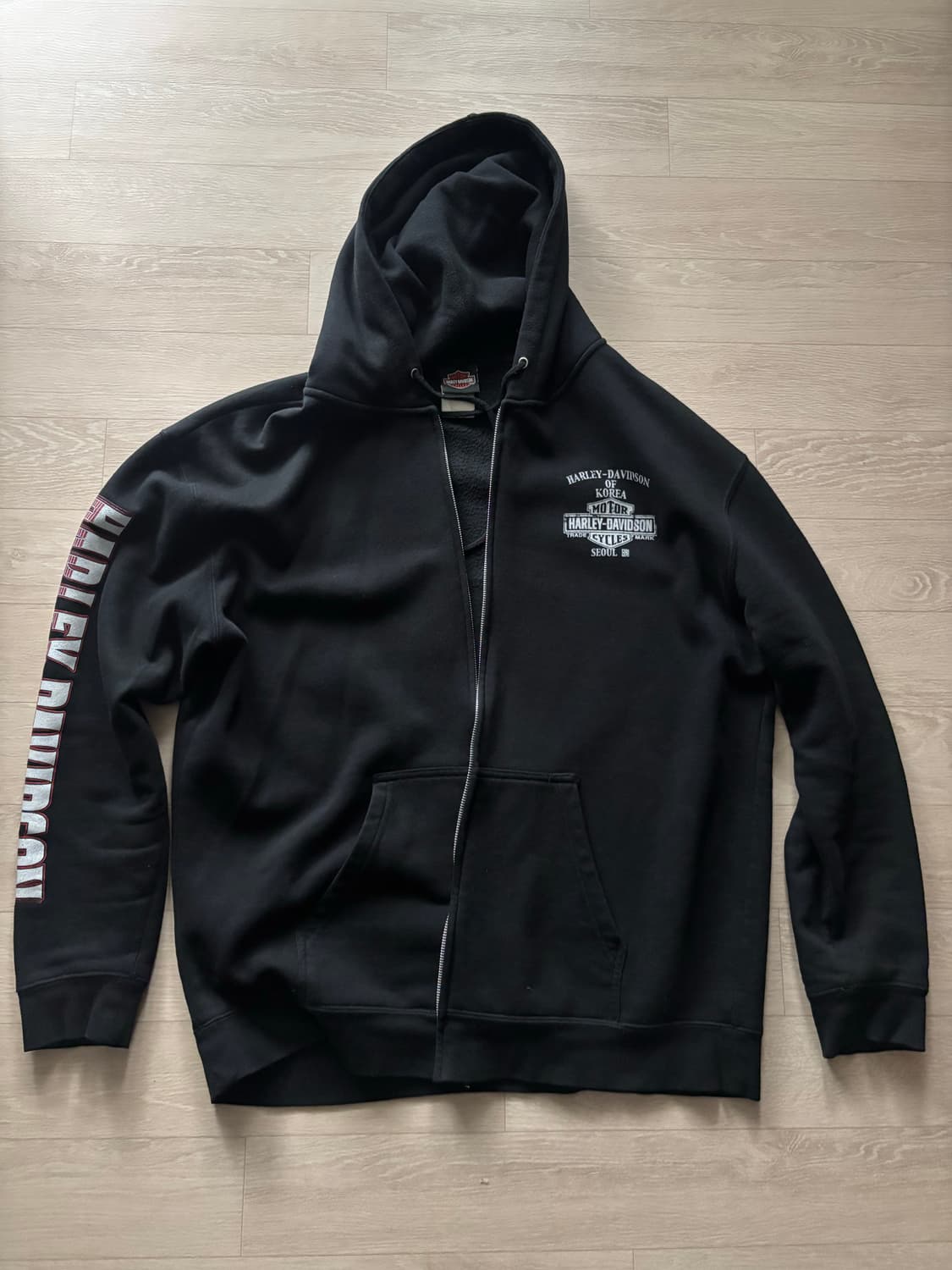 할리데이비슨 후드집업 상품이미지1