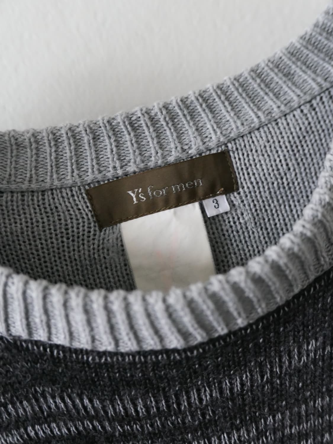 Y’s for men 90’s knit 상품이미지7