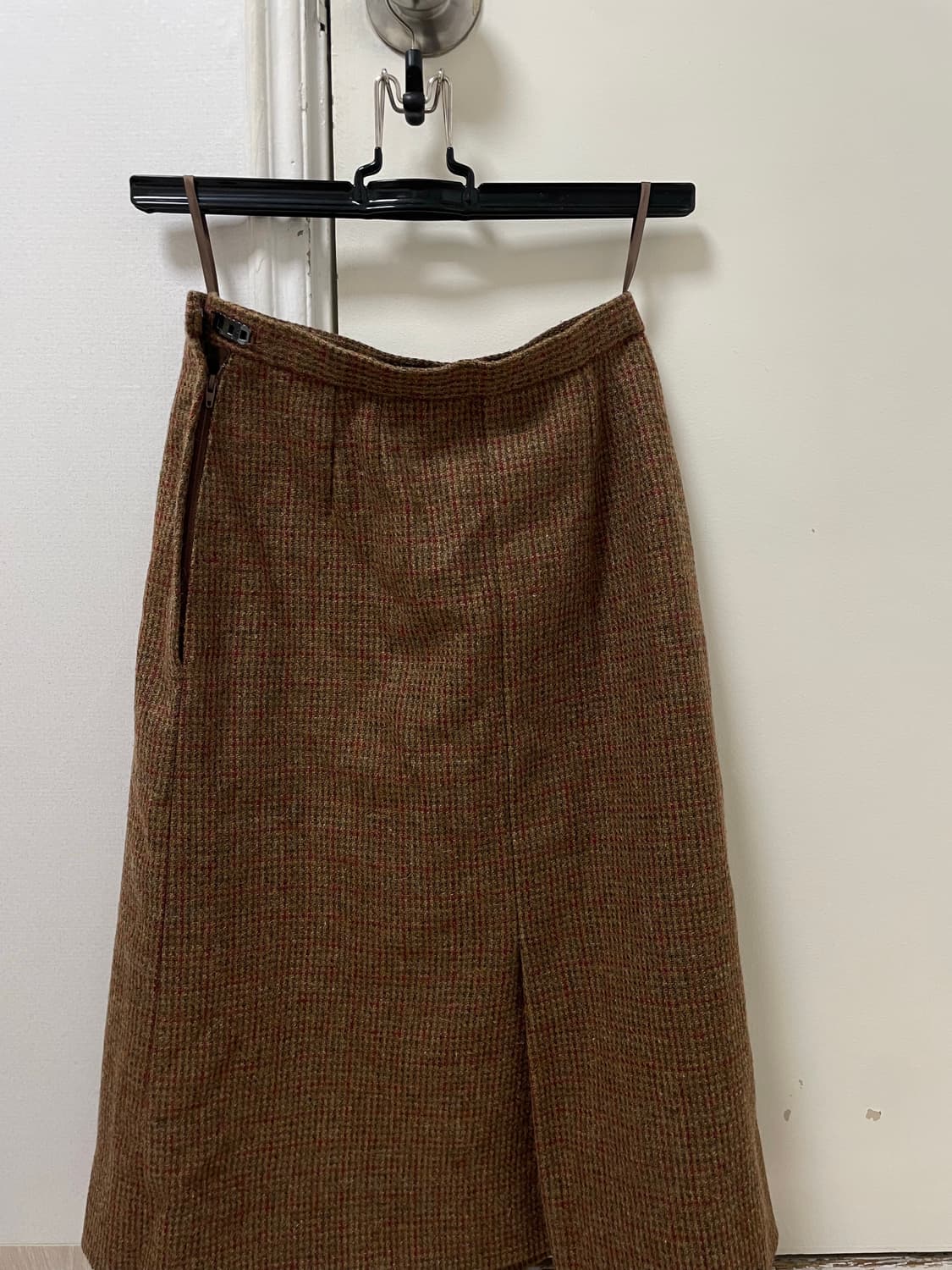 일본 여성 빈티지 울 스커트 양장 치마 상품이미지2