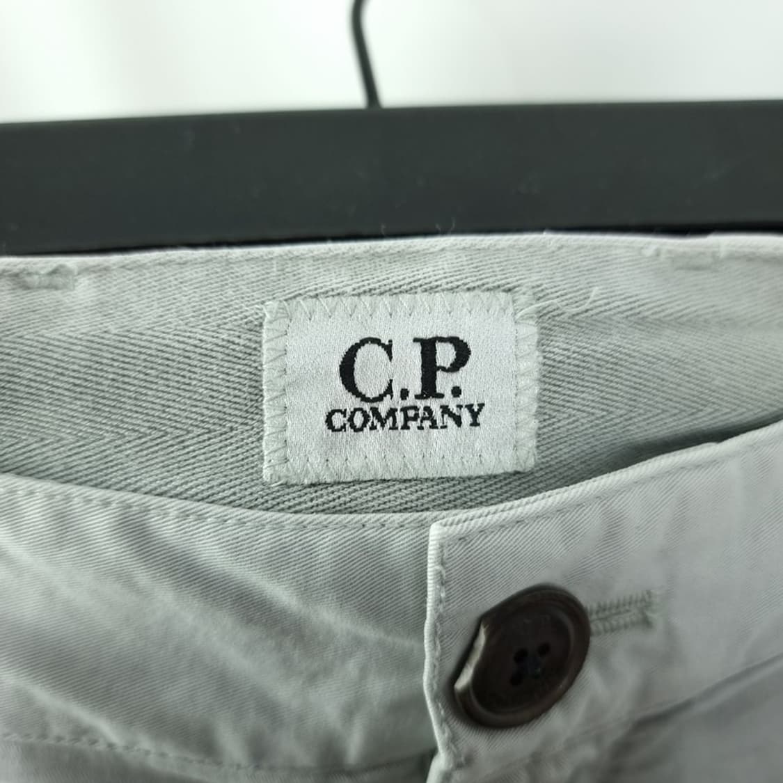 [씨피컴퍼니] 고글 렌즈 슬림핏 카고 팬츠 그레이 P01601 상품이미지5